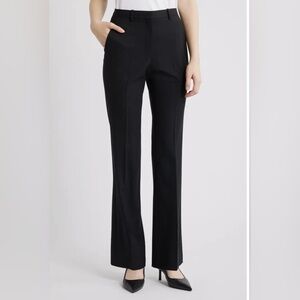 Theory Slim Fit Stretch Women’s Wool Trousers Size 4 EUC 36L $215 original Price
